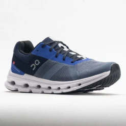 On Running On Cloudrunner Men's Metal/Midnight -Best Sneaker Store 048016 5