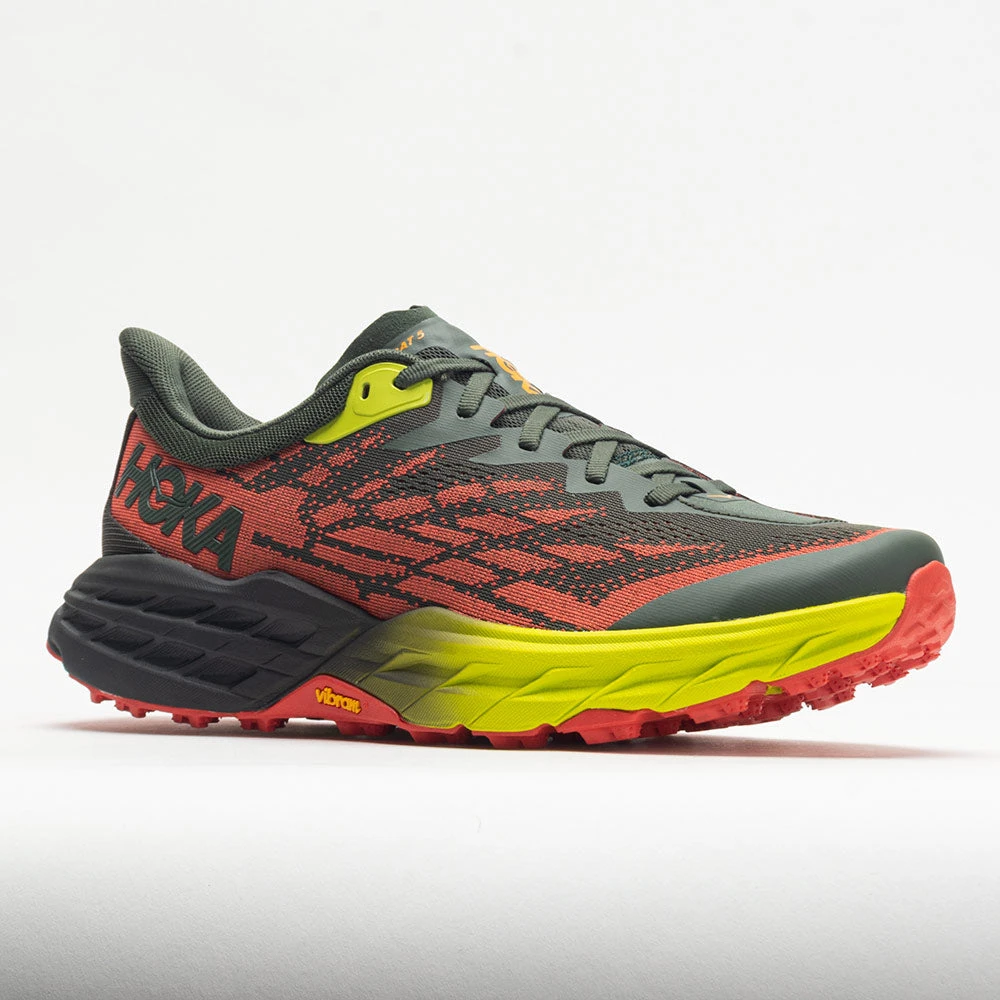 HOKA Speedgoat 5 Men's Thyme/Fiesta 5 HOKA Speedgoat 5 Men's Thyme/Fiesta - Image 5
