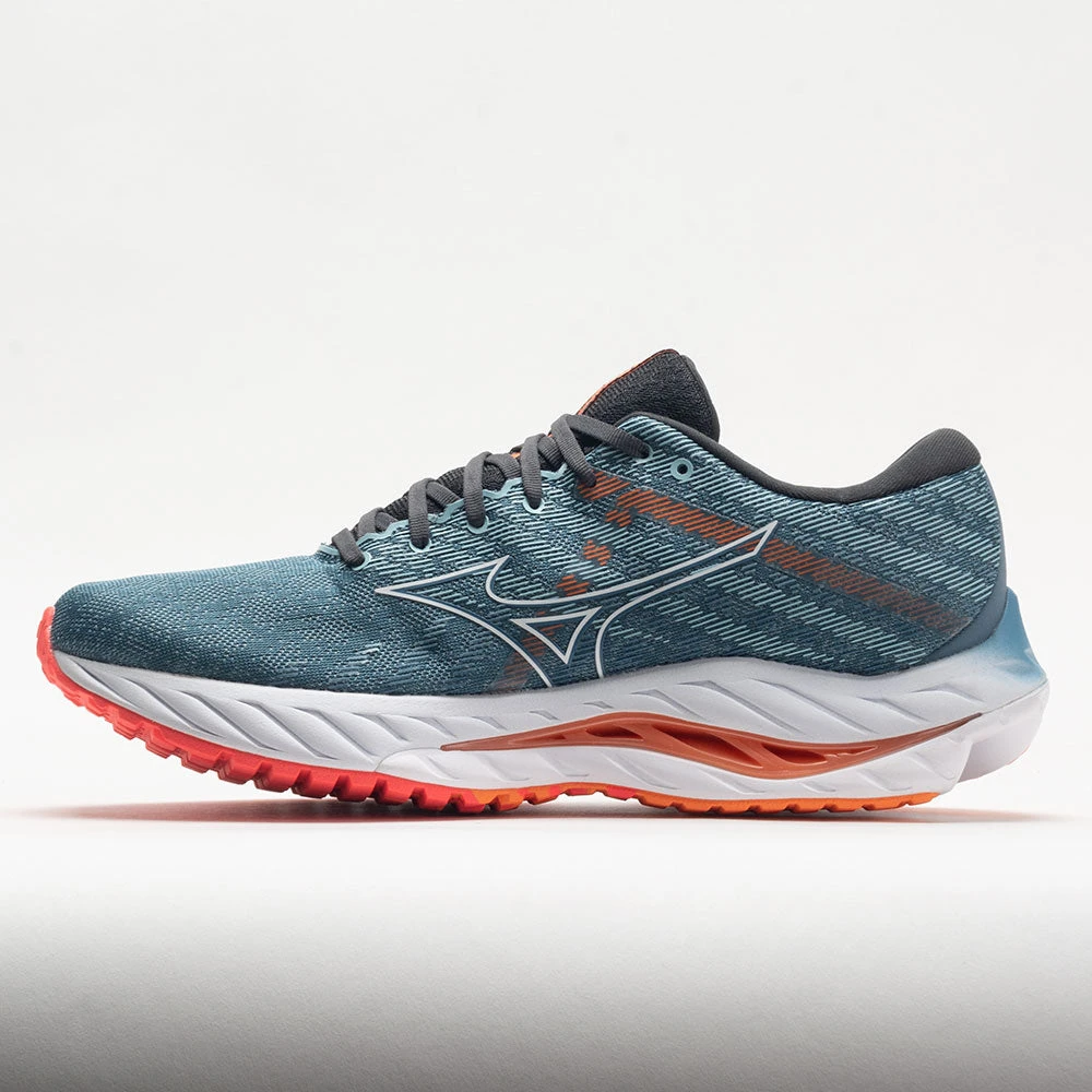 Mizuno Wave Inspire 19 Men's Provincial Blue/White 2 Mizuno Wave Inspire 19 Men's Provincial Blue/White - Image 2