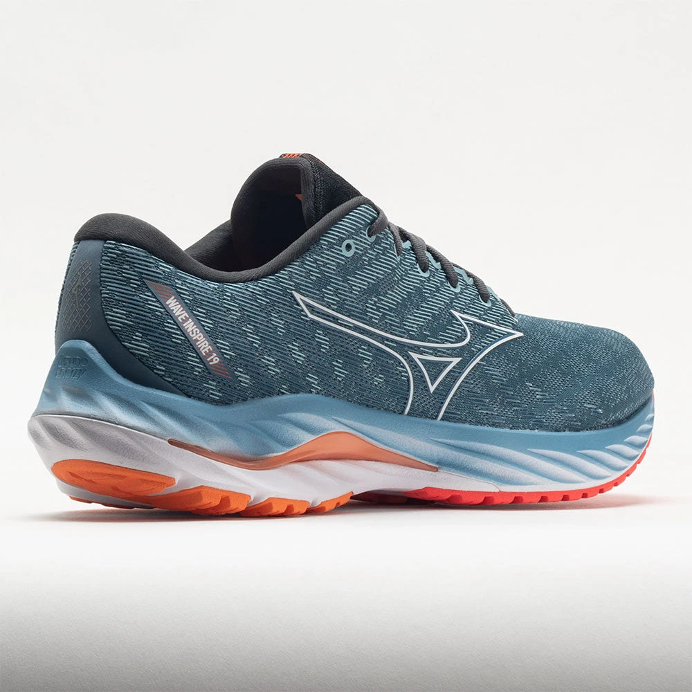 Mizuno Wave Inspire 19 Men's Provincial Blue/White 6 Mizuno Wave Inspire 19 Men's Provincial Blue/White - Image 6