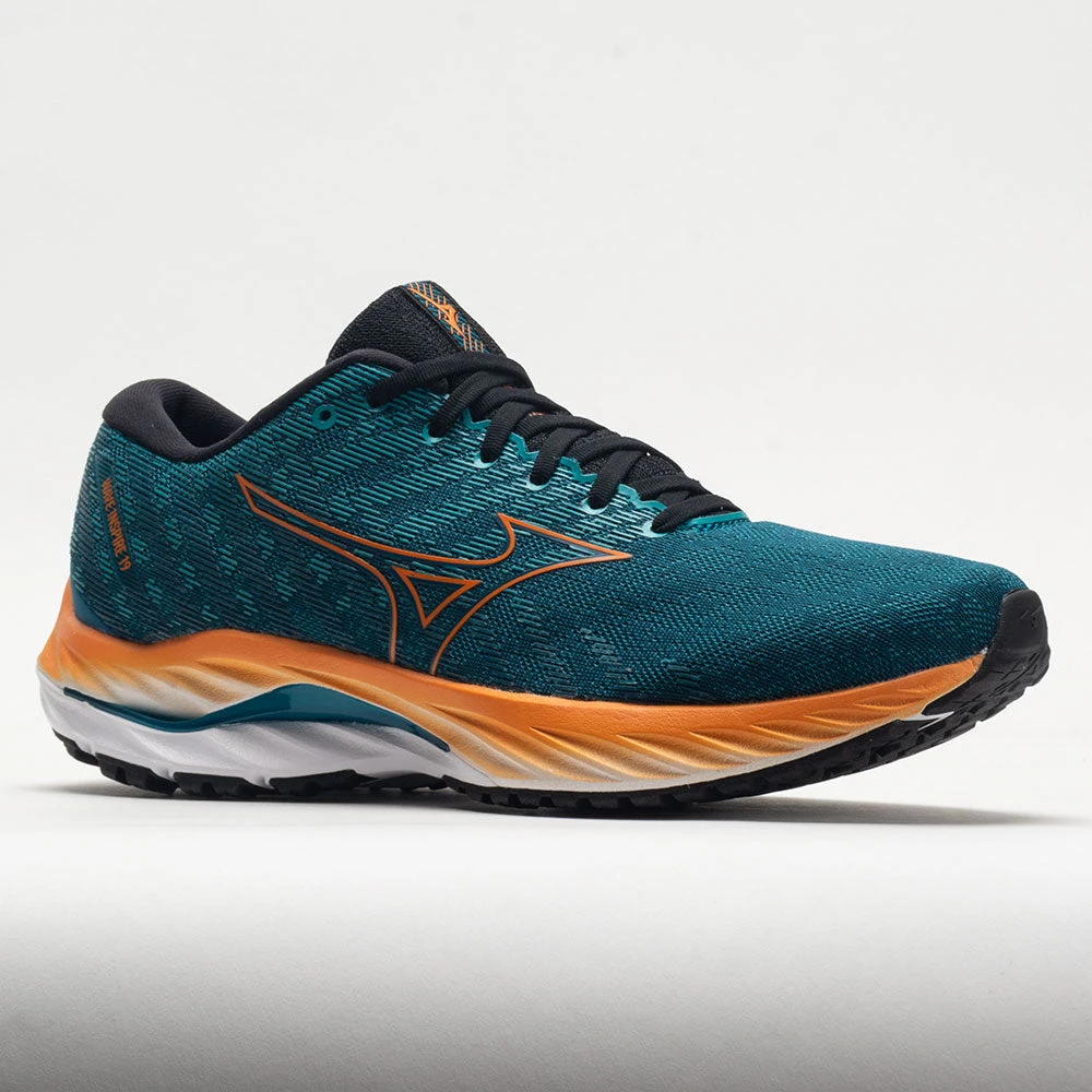 Mizuno Wave Inspire 19 Men's Ink Blue/Bird Of Paradise 5 Mizuno Wave Inspire 19 Men's Ink Blue/Bird Of Paradise - Image 5