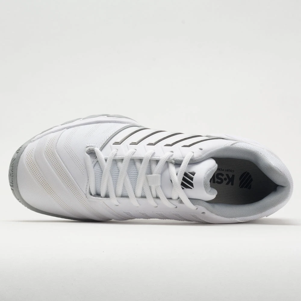 K-Swiss Bigshot Light 4 Men's White/High Rise/Black 3 K-Swiss Bigshot Light 4 Men's White/High Rise/Black - Image 3