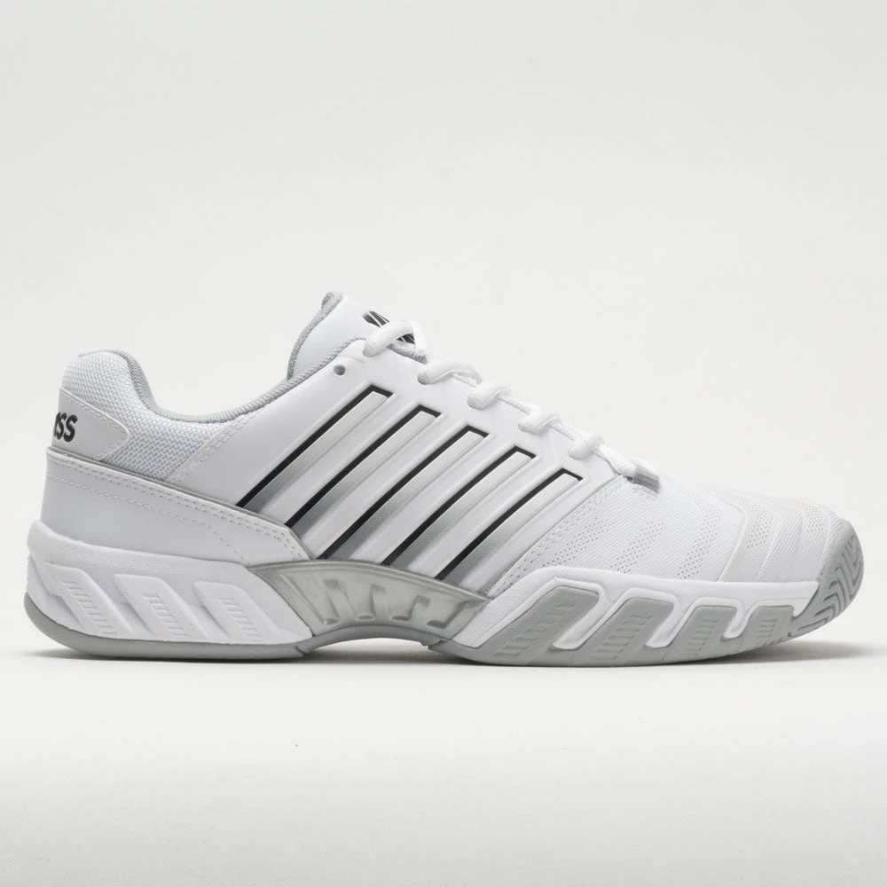 K-Swiss Bigshot Light 4 Men's White/High Rise/Black 1 K-Swiss Bigshot Light 4 Men's White/High Rise/Black
