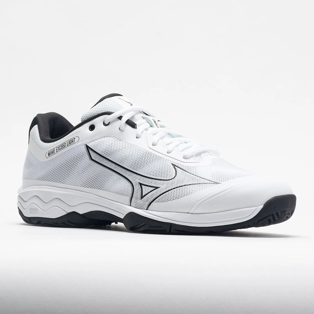 Mizuno Wave Exceed Light AC Men's White/Black 5 Mizuno Wave Exceed Light AC Men's White/Black - Image 5