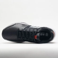 K-Swiss Court Express Men's Jet Black/White/Spicy Orange -Best Sneaker Store 116677 2