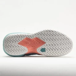 K-Swiss Ultrashot 3 Women's Blanc De Blanc/Mile Blue/Desert Flower -Best Sneaker Store 117133 4