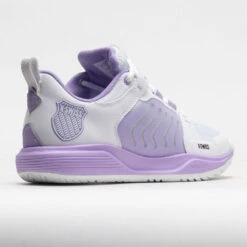K-Swiss Ultrashot Team Women's White/Purple Rose/Moonless Night -Best Sneaker Store 117137 6