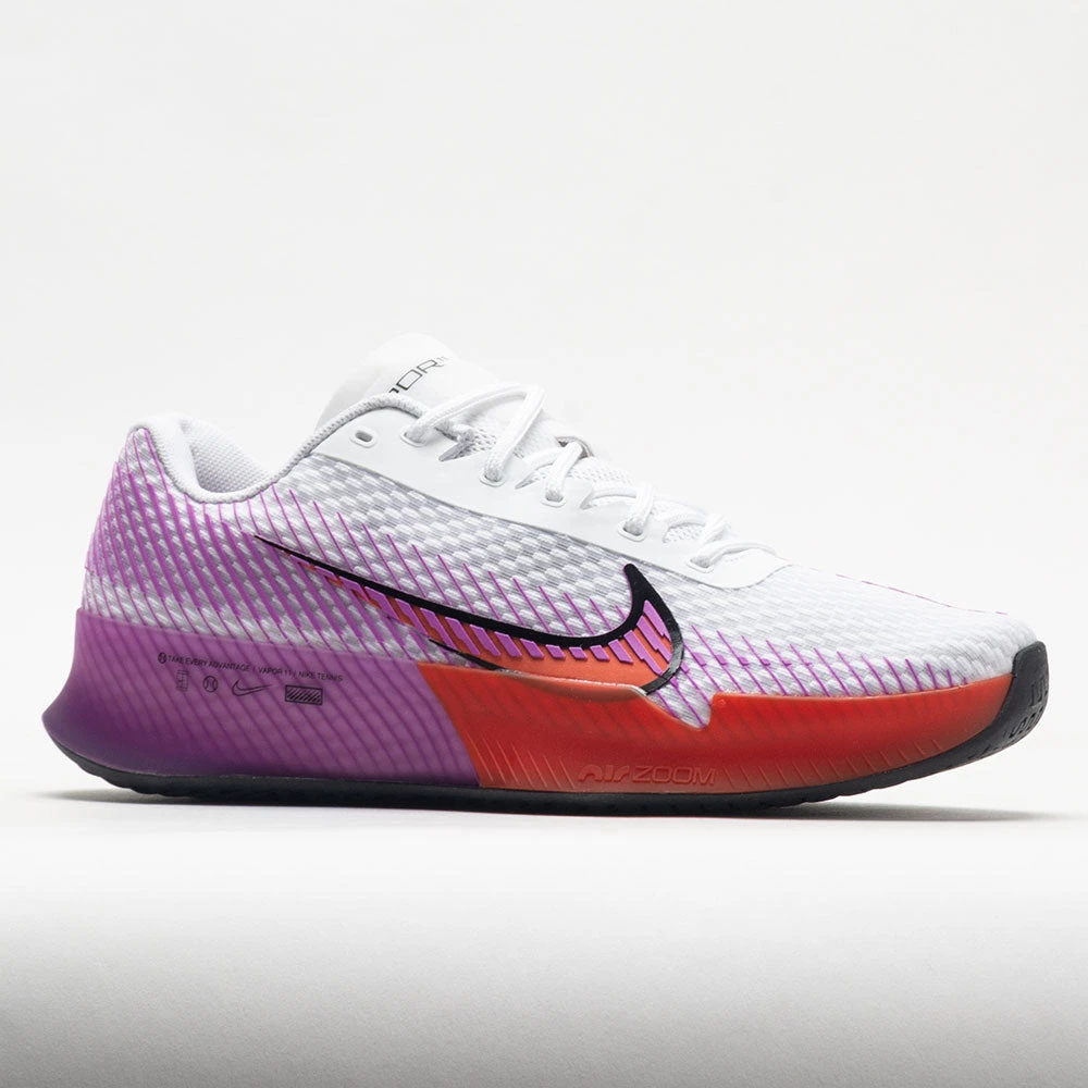 Nike Zoom Vapor 11 Men's White/Fuchsia Dream/Picante Red 5 Nike Zoom Vapor 11 Men's White/Fuchsia Dream/Picante Red - Image 5