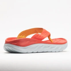 Hoka One One Ora Recovery Flip Men's Fiesta/Amber Yellow -Best Sneaker Store 570590 6