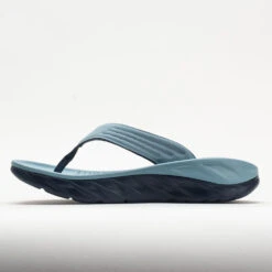 HOKA Ora Recovery Flip Men's Stone Blue/Outer Space -Best Sneaker Store 570604 1