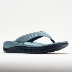 HOKA Ora Recovery Flip Men's Stone Blue/Outer Space -Best Sneaker Store 570604 5