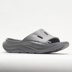HOKA Ora Recovery Slide 3 Unisex Grey/Grey 10 HOKA Ora Recovery Slide 3 Unisex Grey/Grey -Best Sneaker Store 570608 5