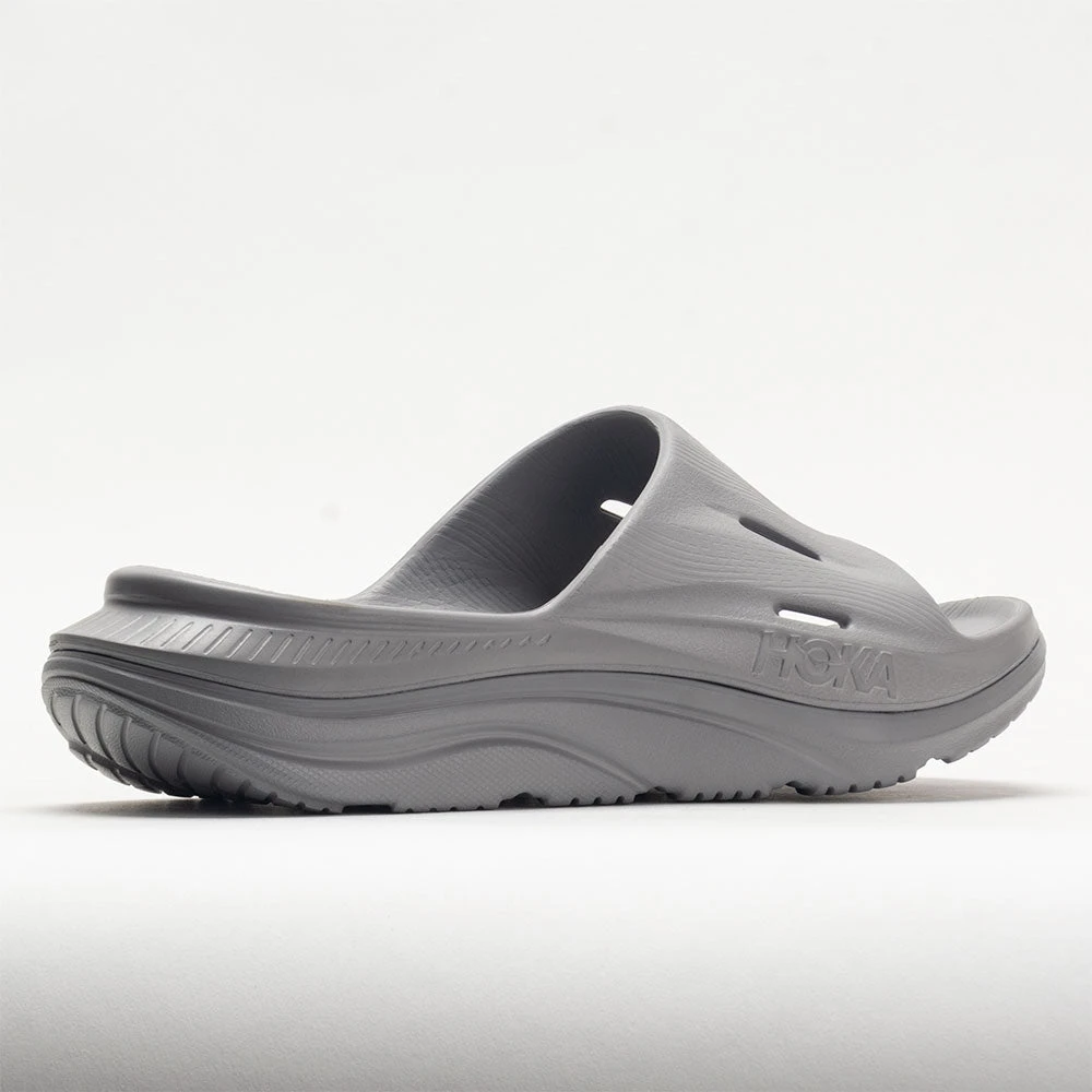 HOKA Ora Recovery Slide 3 Unisex Grey/Grey 6 HOKA Ora Recovery Slide 3 Unisex Grey/Grey - Image 6