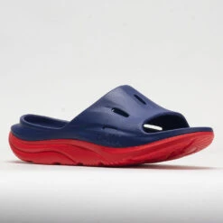 HOKA Ora Slide 3 Unisex Bellwether Blue/Red Alert 10 HOKA Ora Slide 3 Unisex Bellwether Blue/Red Alert -Best Sneaker Store 570614 5
