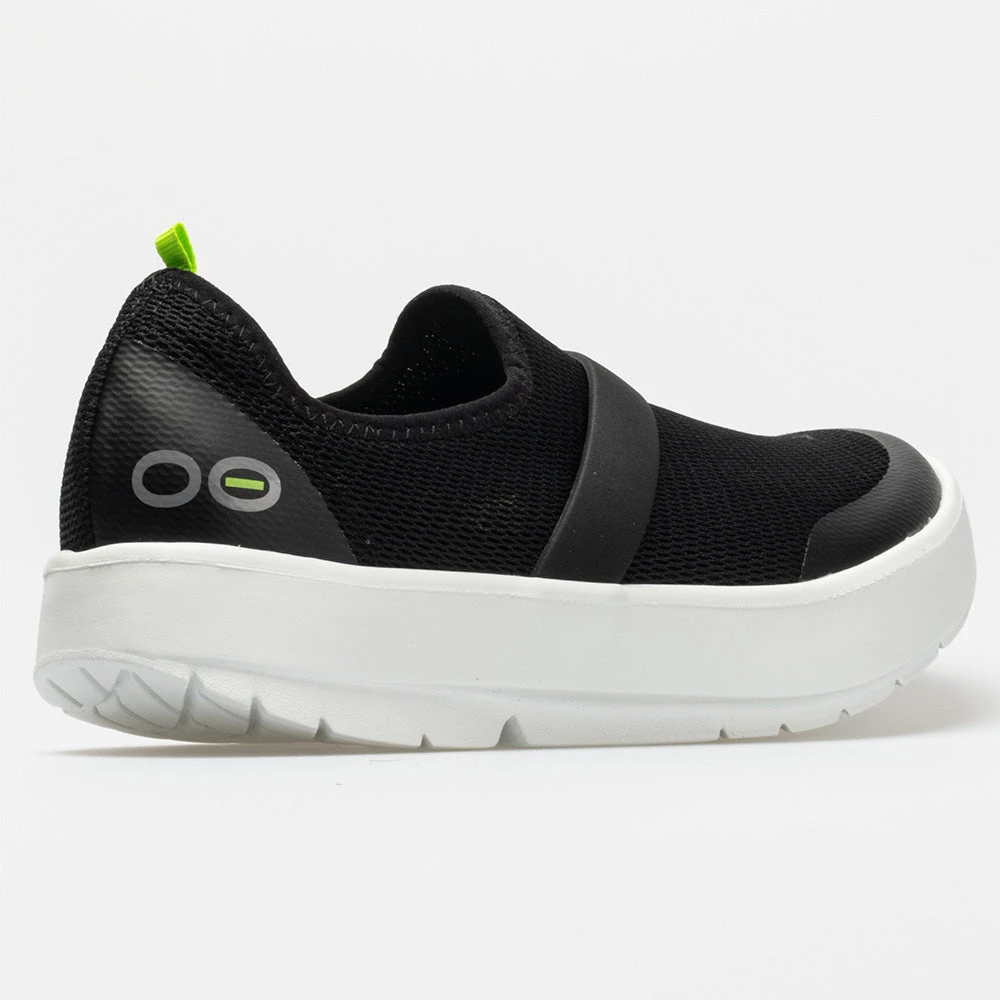 OOFOS OOmg Low Women's White/Black 6 OOFOS OOmg Low Women's White/Black - Image 6