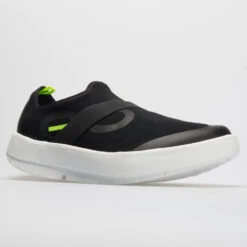 OOFOS OOmg Low Men's Black/White -Best Sneaker Store 630897 5