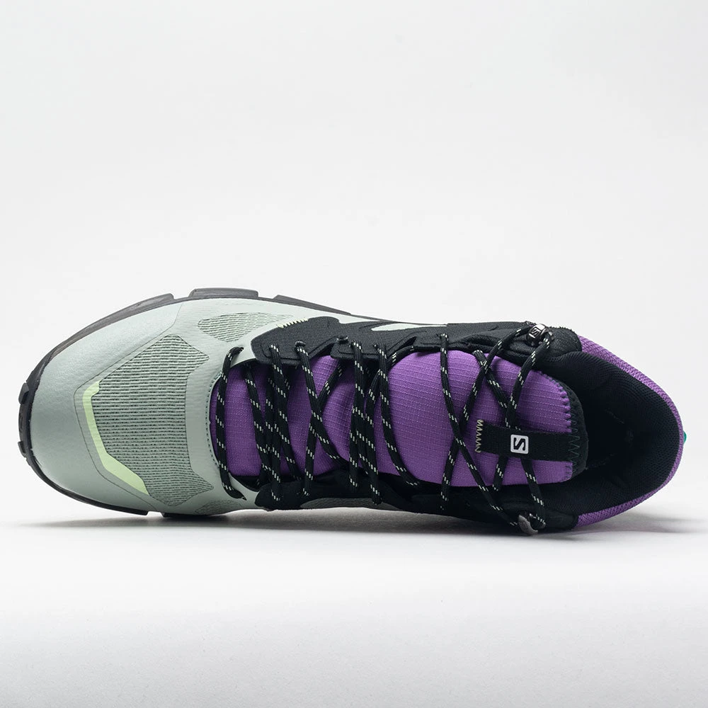 Salomon Predict Hike Mid GTX Men's Black/Aqua Gray/Roayl Lilac 3 Salomon Predict Hike Mid GTX Men's Black/Aqua Gray/Roayl Lilac - Image 3