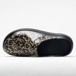 OOFOS OOcloog Limited Women's Black Leopard -Best Sneaker Store 631219 2