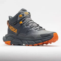 HOKA Trail Code GTX Men's Castlerock/Persimmon Orange -Best Sneaker Store 631237 5