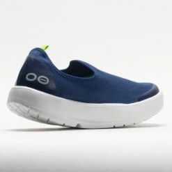 OOFOS OOmg EeZee Women's White/Navy -Best Sneaker Store 631315 6
