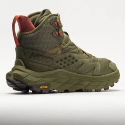 HOKA Anacapa Breeze Mid Men's Avocado/Burnt Ochre -Best Sneaker Store 631389 6